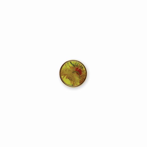 [Microphone] [Button Cover] Sunflowers Buttoncover